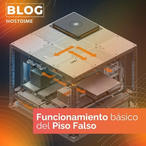 Cómo funciona un piso falso en un data center y por qué es esencial 2 Funcionamiento basico del piso falso min