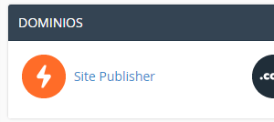 Site publisher cPanel