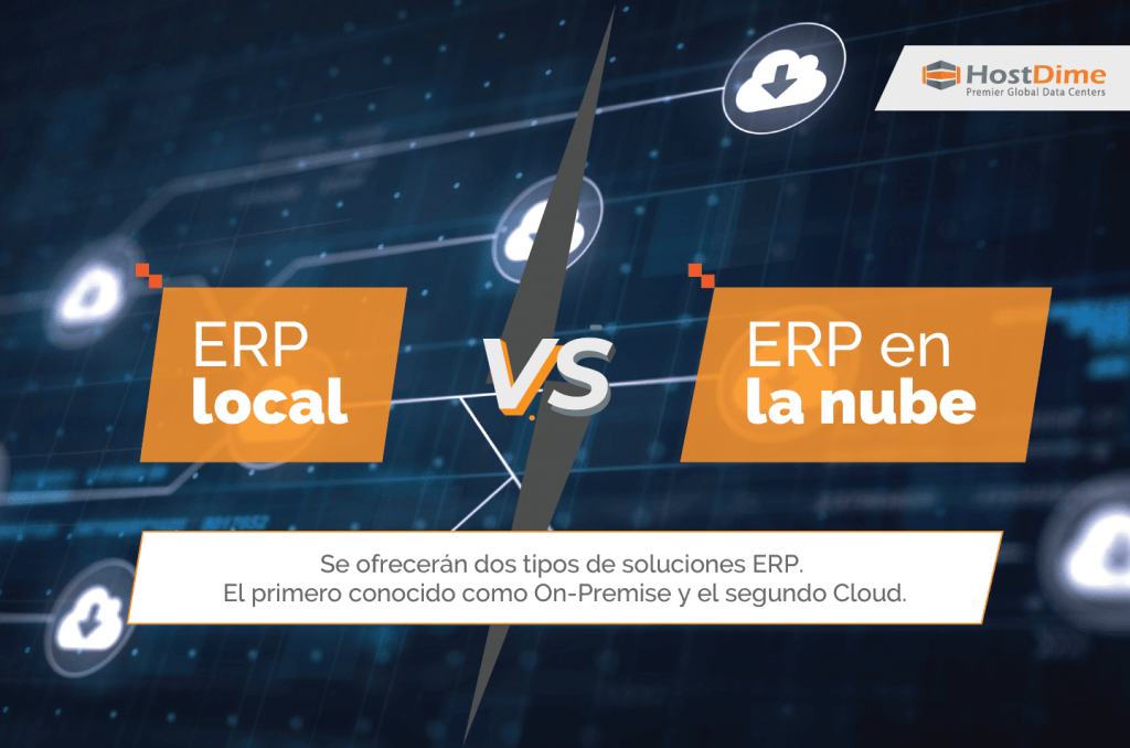 ¿Existe alguna diferencia entre una solución ERP SaaS y una solución ERP Cloud? 1 erp local vs erp en la nube 01 min
