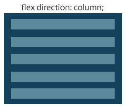 flexDirection columna
