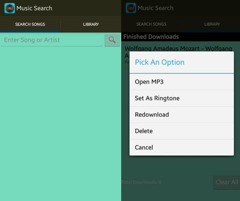 music search descargar musica android