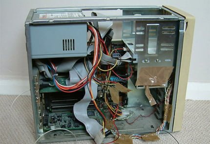 servidor de archivos viejo ordenador